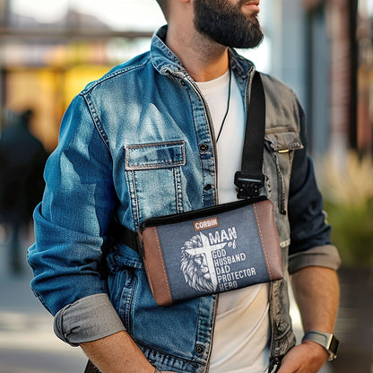 Man Of God - Personalized Men Cross Body TCMCBN37