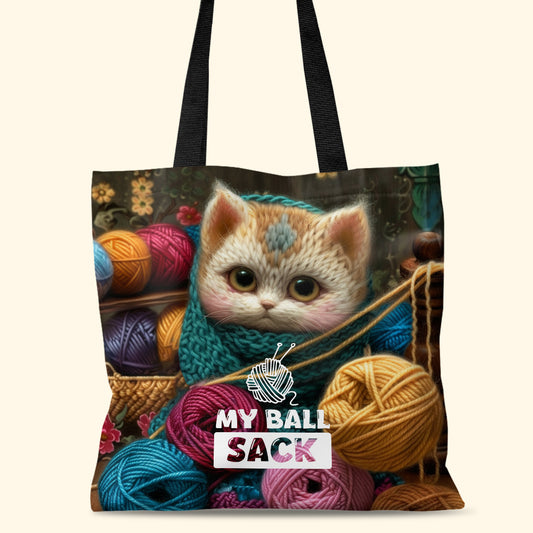 My Ball Sack  - Personalized Tote Bag TCT533