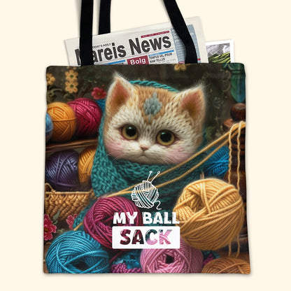 My Ball Sack  - Personalized Tote Bag TCT533