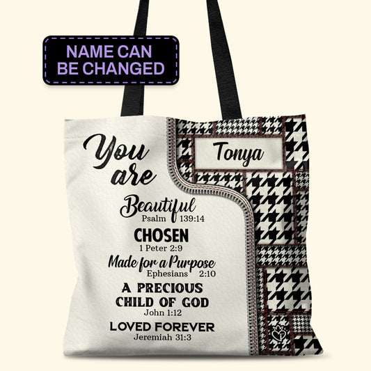 You Are Chosen - Personalized Tote Bag TCHN04