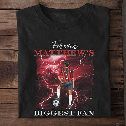 Forever Your Biggest Fan - Personalized T-shirt TC2DTHN51