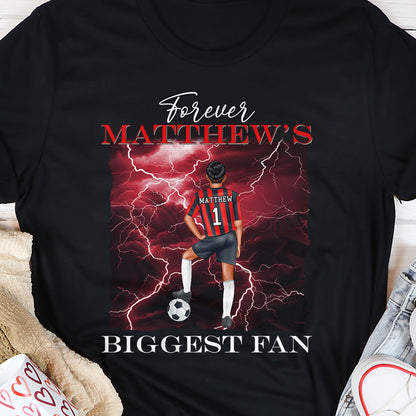 Forever Your Biggest Fan - Personalized T-shirt TC2DTHN51