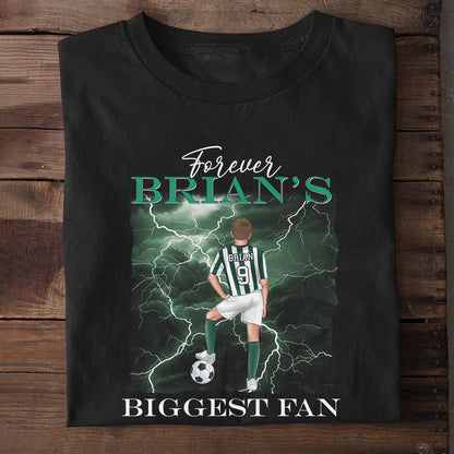 Forever Your Biggest Fan - Personalized T-shirt TC2DTHN51