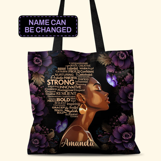 I Am Bold - Personalized Tote Bag TCH06