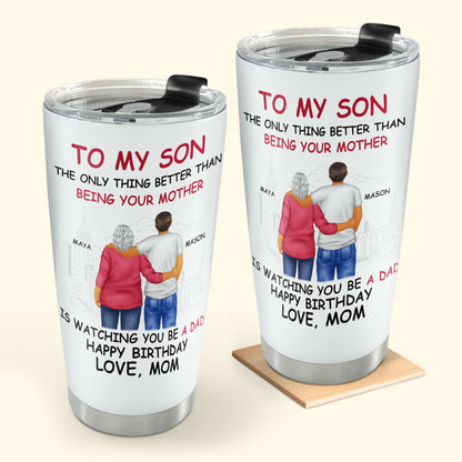 To My Son 20oz, 30oz, 40oz Personalized Tumbler TCSSTN40