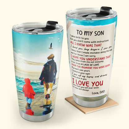 To My Son 20oz, 30oz, 40oz Personalized Tumbler TCSSTHN14