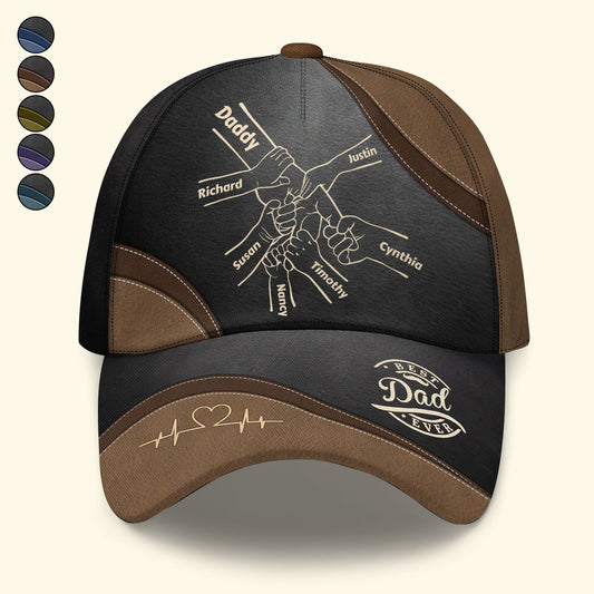 Best Dad Ever - Personalized Classic Cap TCCCHN18