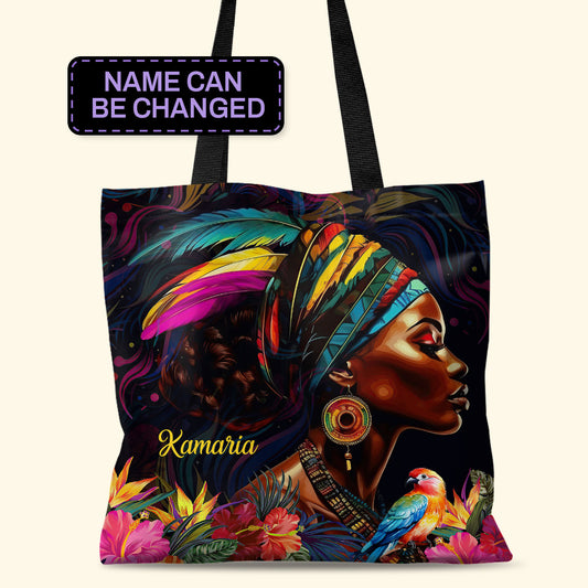 Tropical Queen  - Personalized Tote Bag TCM18
