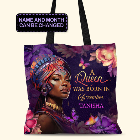 Beautiful Queen  - Personalized Tote Bag TCM15