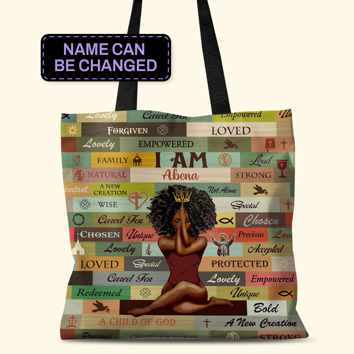 I Am - Personalized Tote Bag TCM02