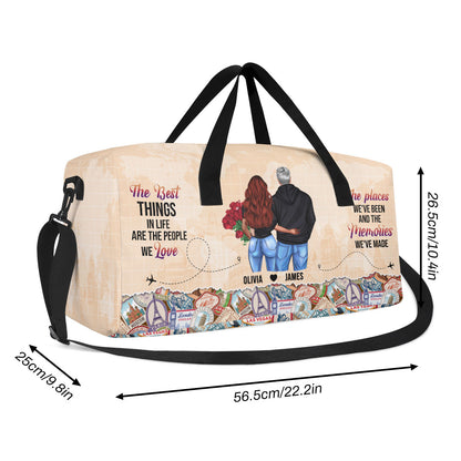 The Best Things In Life - Minimalist Duffle Bag TCMDBHN35