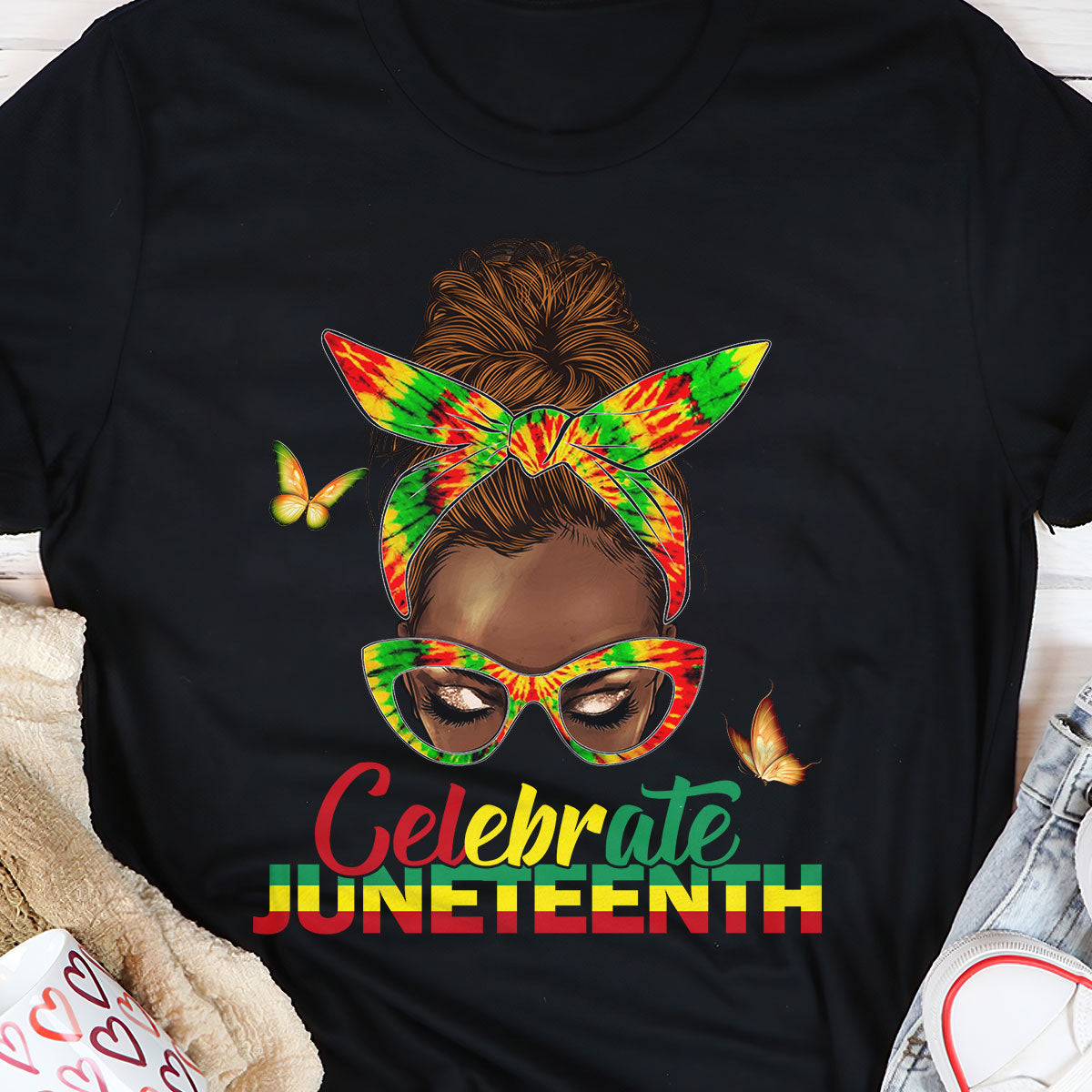 Celebrate Juneteenth - Personalized Girl - Tshirt TC2DTHN24