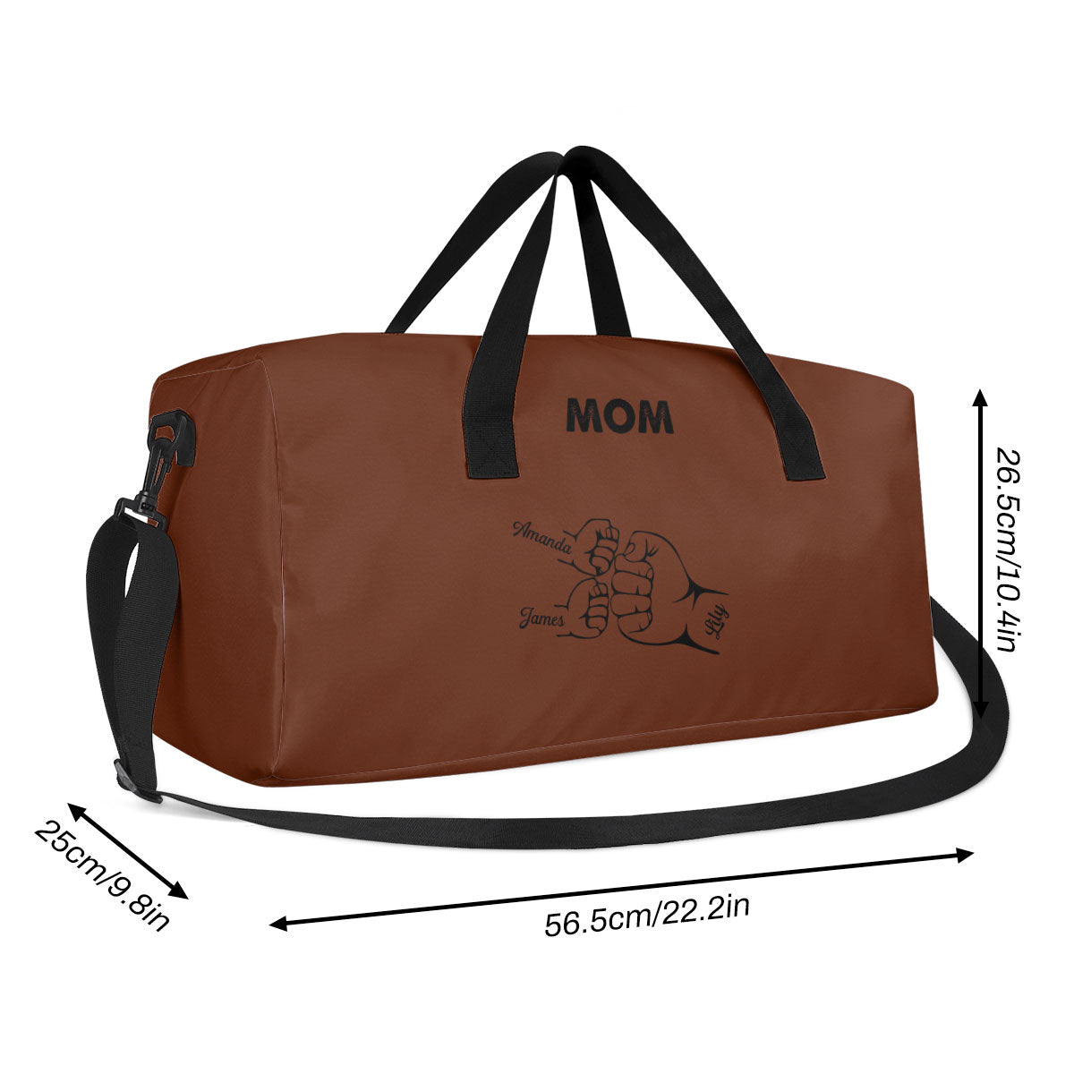 Dad/Mom/Grandma/Papa Family FistBump - Minimalist Duffle Bag TCMDBHN33