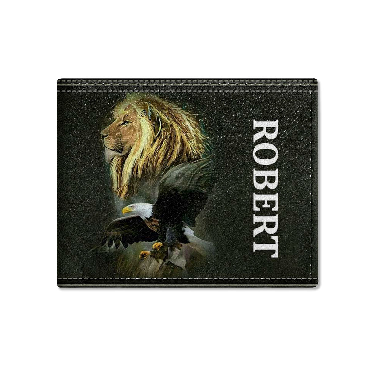 Not Ashamed Of The Gospel - Personalized Folded Wallet For Men TCLFWM1031