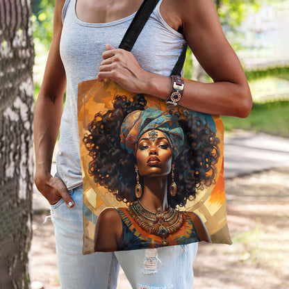 Beautiful Woman - Personalized Tote Bag TCM21