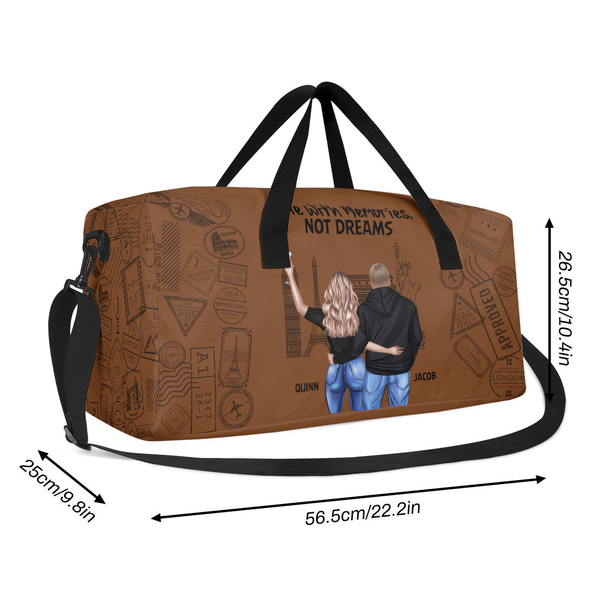 Travel Partners For Life - Minimalist Duffle Bag TCMDBN48