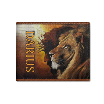 Name Of Jesus - Personalized Folded Wallet For Men TCLFWM1030