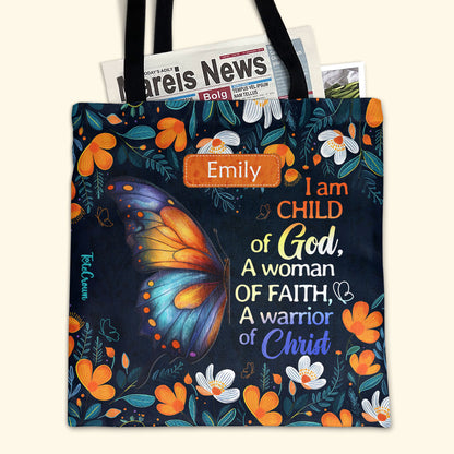 A Child Of God - Personalized Tote Bag TCHN01