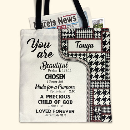 You Are Chosen - Personalized Tote Bag TCHN04