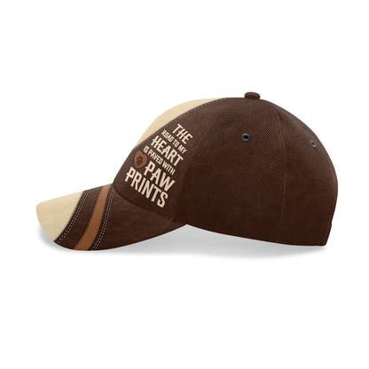 The Road To My Heart Is Paved With Paw Prints  - Personalized Classic Cap TCCCHN27