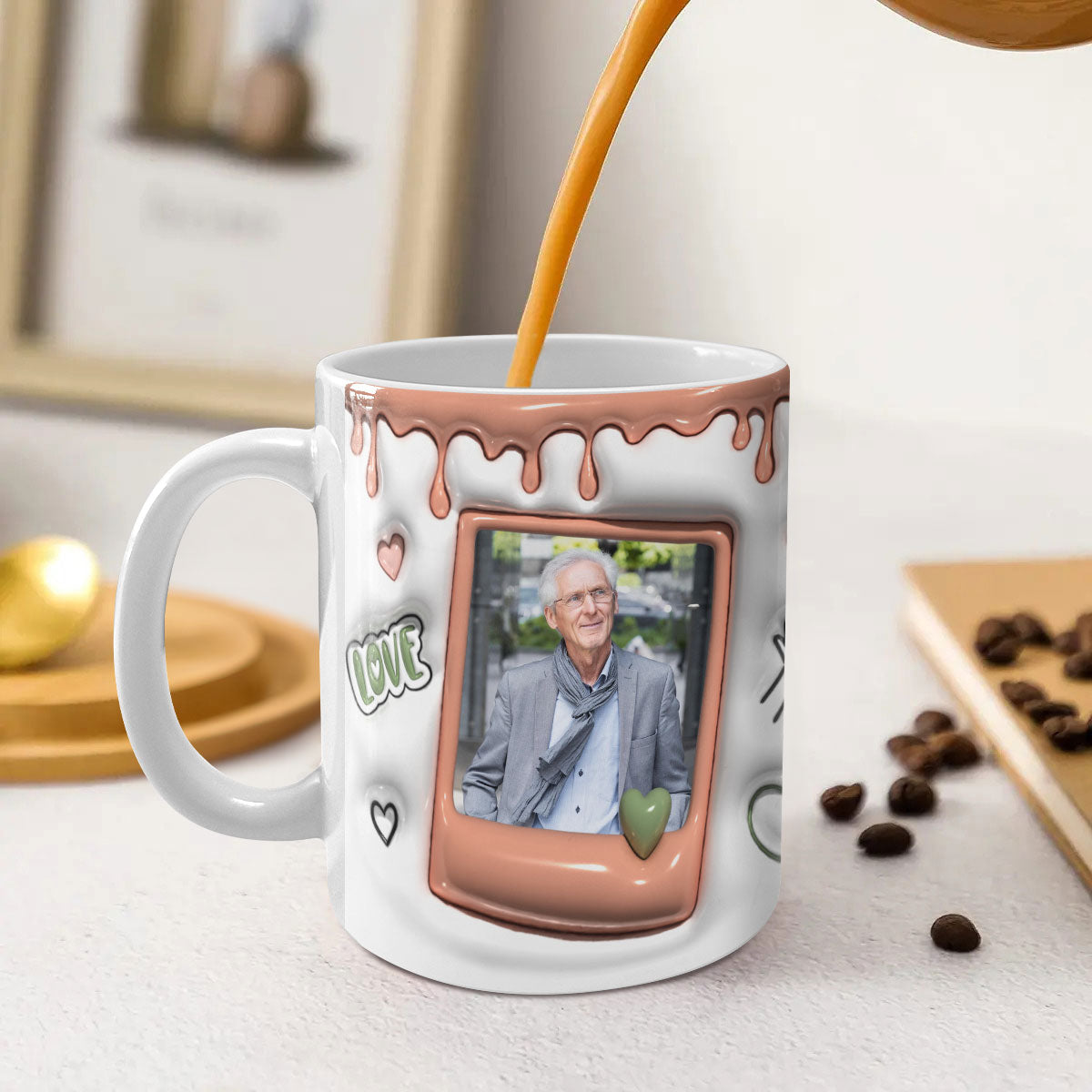 Best Dad In The World - Personalized Ceramic Coffe Mug TCCCMM1020