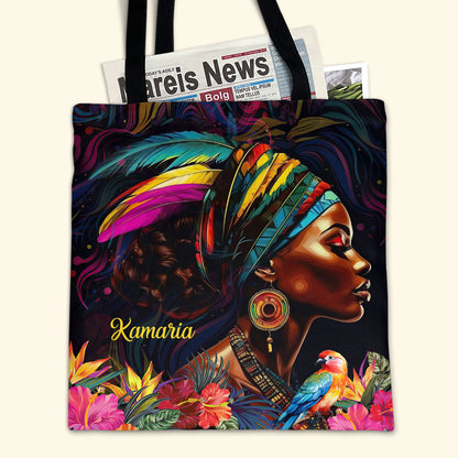 Tropical Queen  - Personalized Tote Bag TCM18