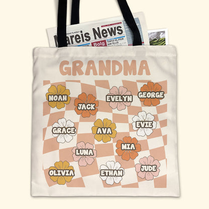 Grandma Groovy - Personalized Tote Bag TCHN29