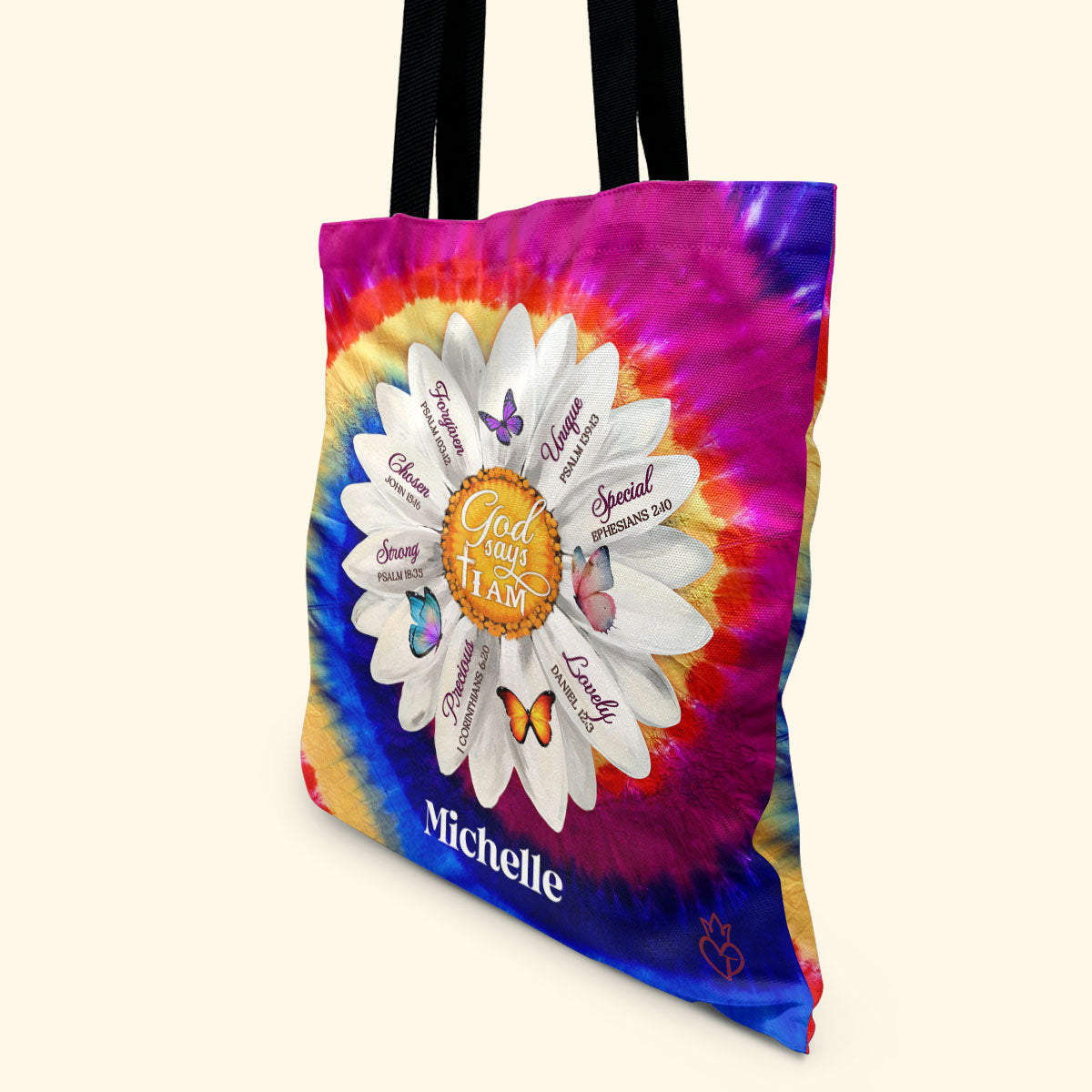 God Says I Am - Personalized Tote Bag TCM05