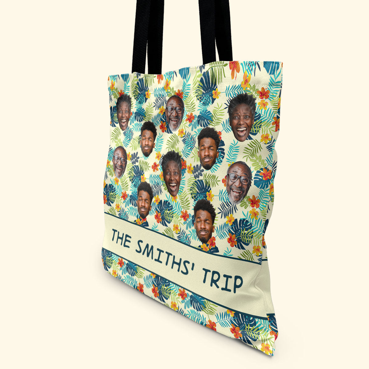 Family Trip - Personalized Tote Bag TCTBHN42