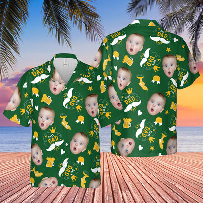 Best Dad Ever - Personalized Hawaiian Shirt TCHWSN29