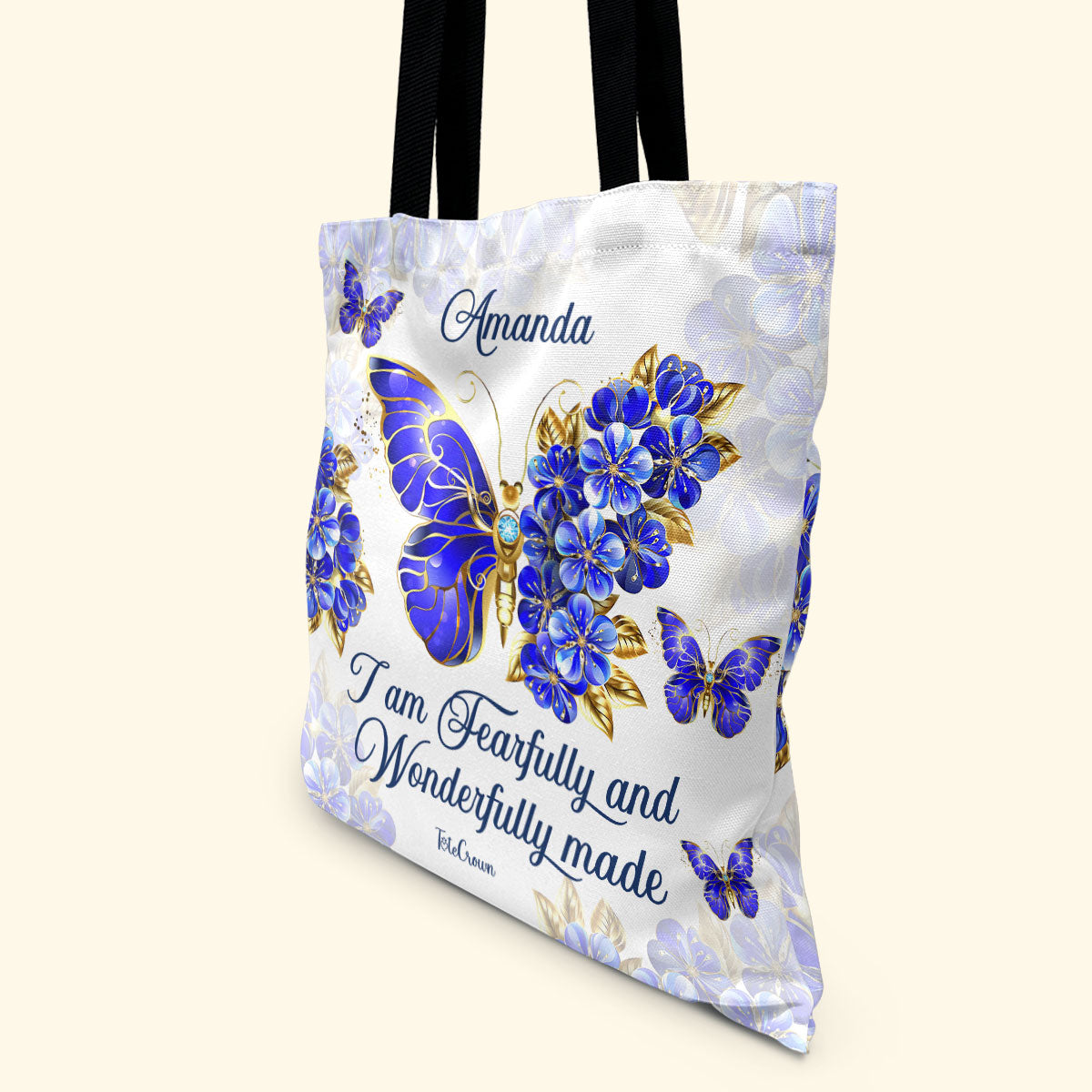 I Am Fearfully - Personalized Tote Bag TCH03