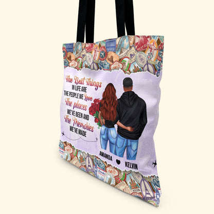 The Best Things In Life - Personalized Tote Bag TCHN32