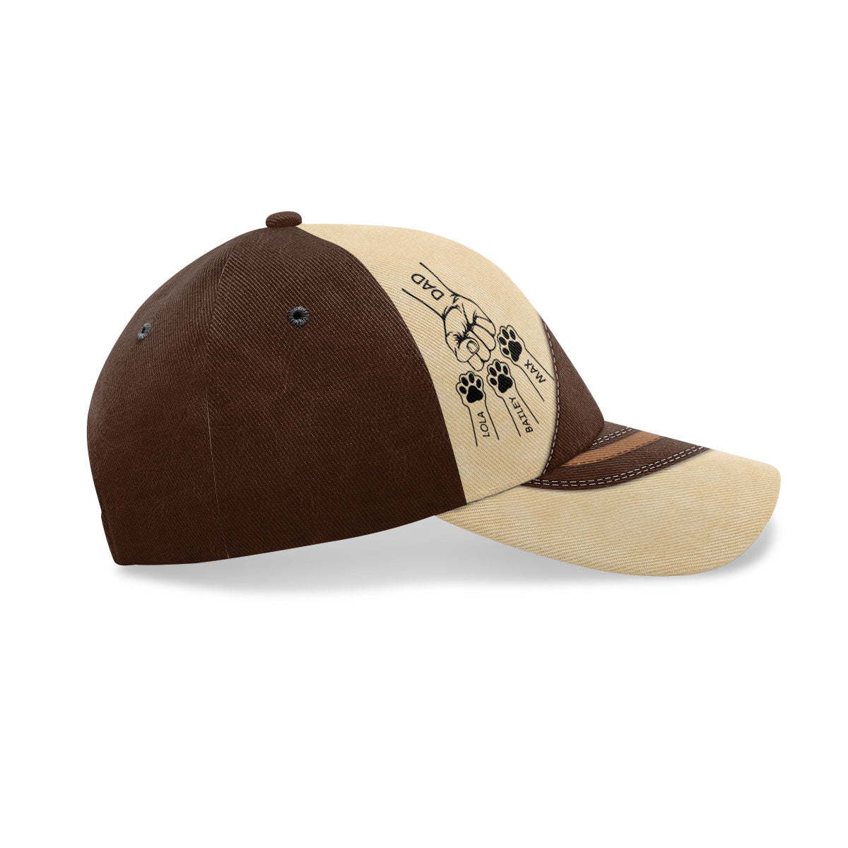 The Road To My Heart Is Paved With Paw Prints  - Personalized Classic Cap TCCCHN27