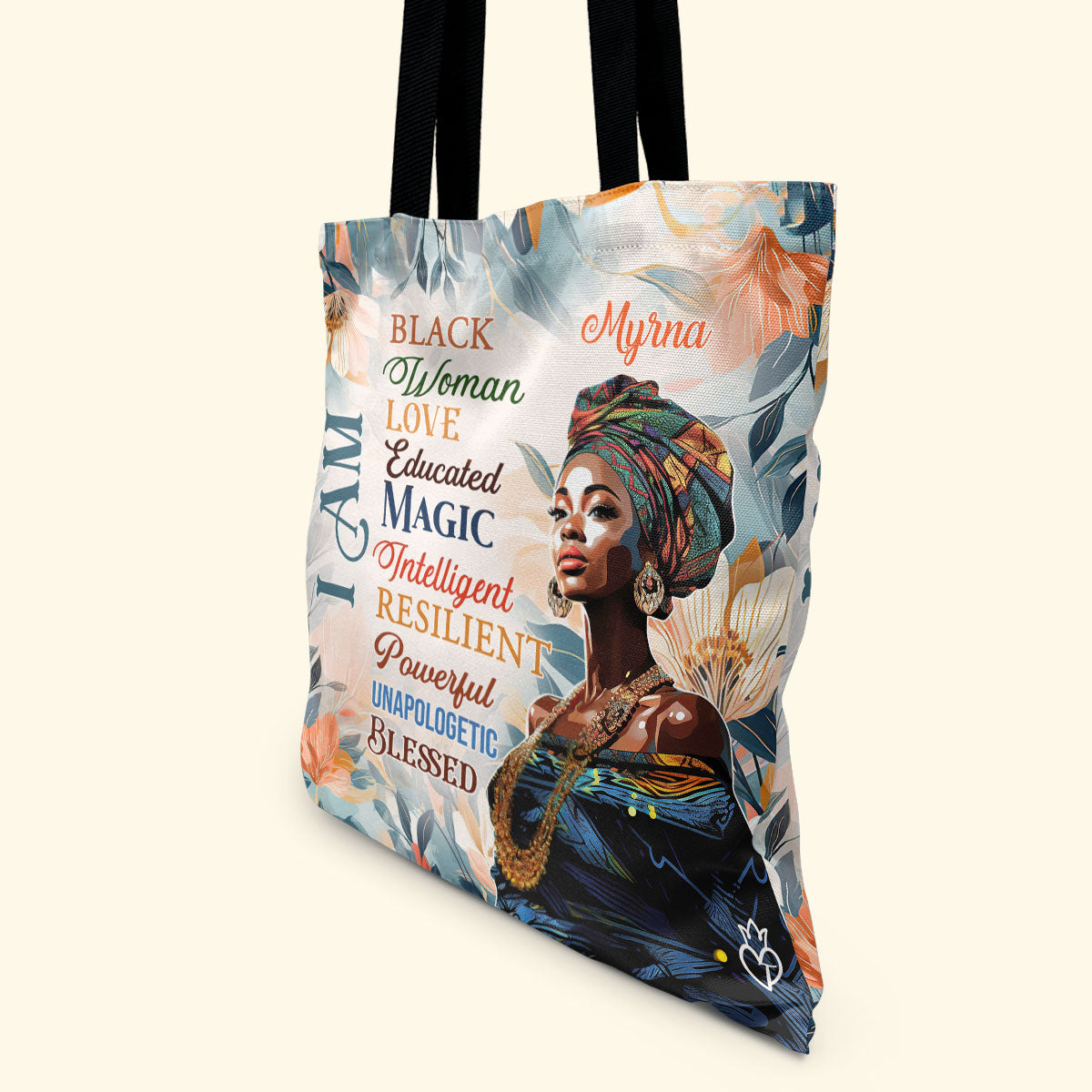 I Am Black - Personalized Tote Bag TCM17