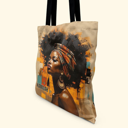 Afro Art  - Personalized Tote Bag TCM19