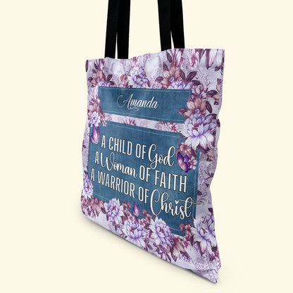 A Child Of God - Personalized Tote Bag TCM03