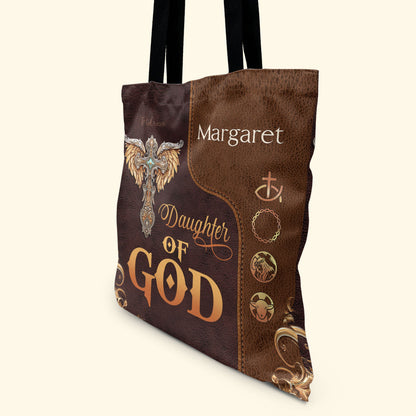 Daughter Of God  - Personalized Tote Bag TCM09