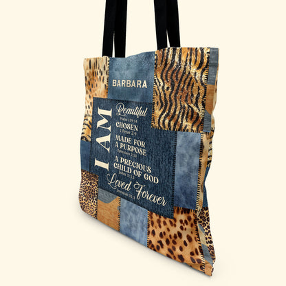 I Am Loved Forever  - Personalized Tote Bag TCM08