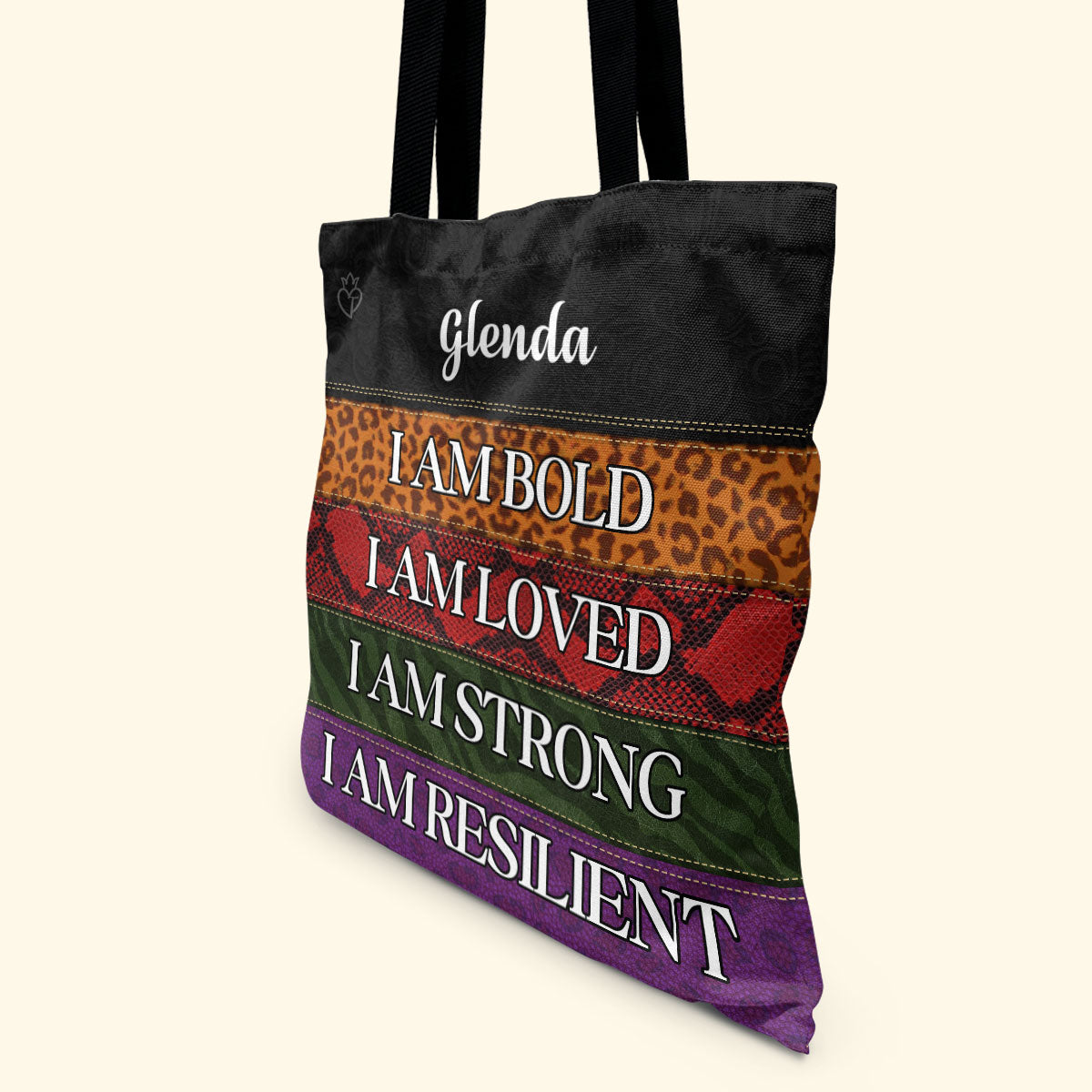 I Am Bold - Personalized Tote Bag TCH08