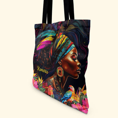 Tropical Queen  - Personalized Tote Bag TCM18