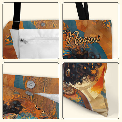 Beautiful Woman - Personalized Tote Bag TCM21