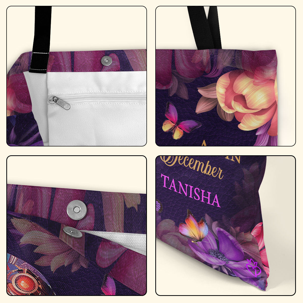 Beautiful Queen  - Personalized Tote Bag TCM15