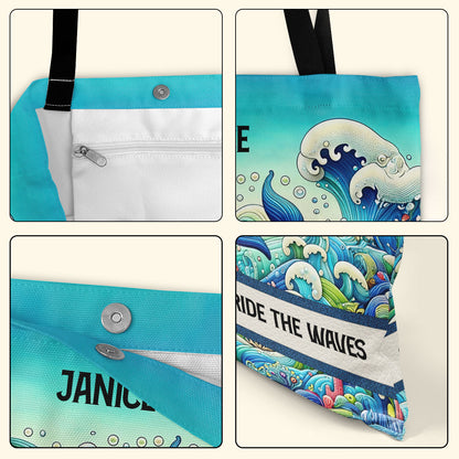 Save the Whales - Personalized Tote Bag TCHN96