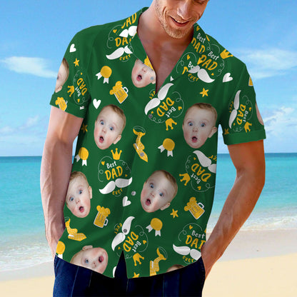 Best Dad Ever - Personalized Hawaiian Shirt TCHWSN29