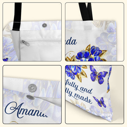 I Am Fearfully - Personalized Tote Bag TCH03