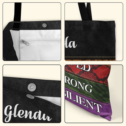 I Am Bold - Personalized Tote Bag TCH08