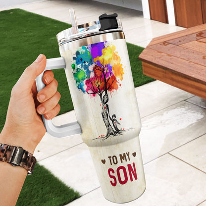 To My Son/Daughter 20oz, 30oz, 40oz Personalized Tumbler TCHN11