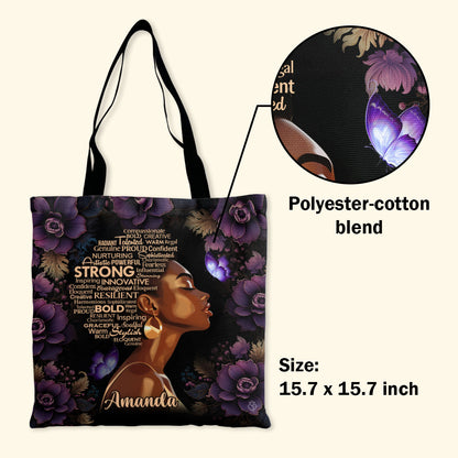 I Am Bold - Personalized Tote Bag TCH06