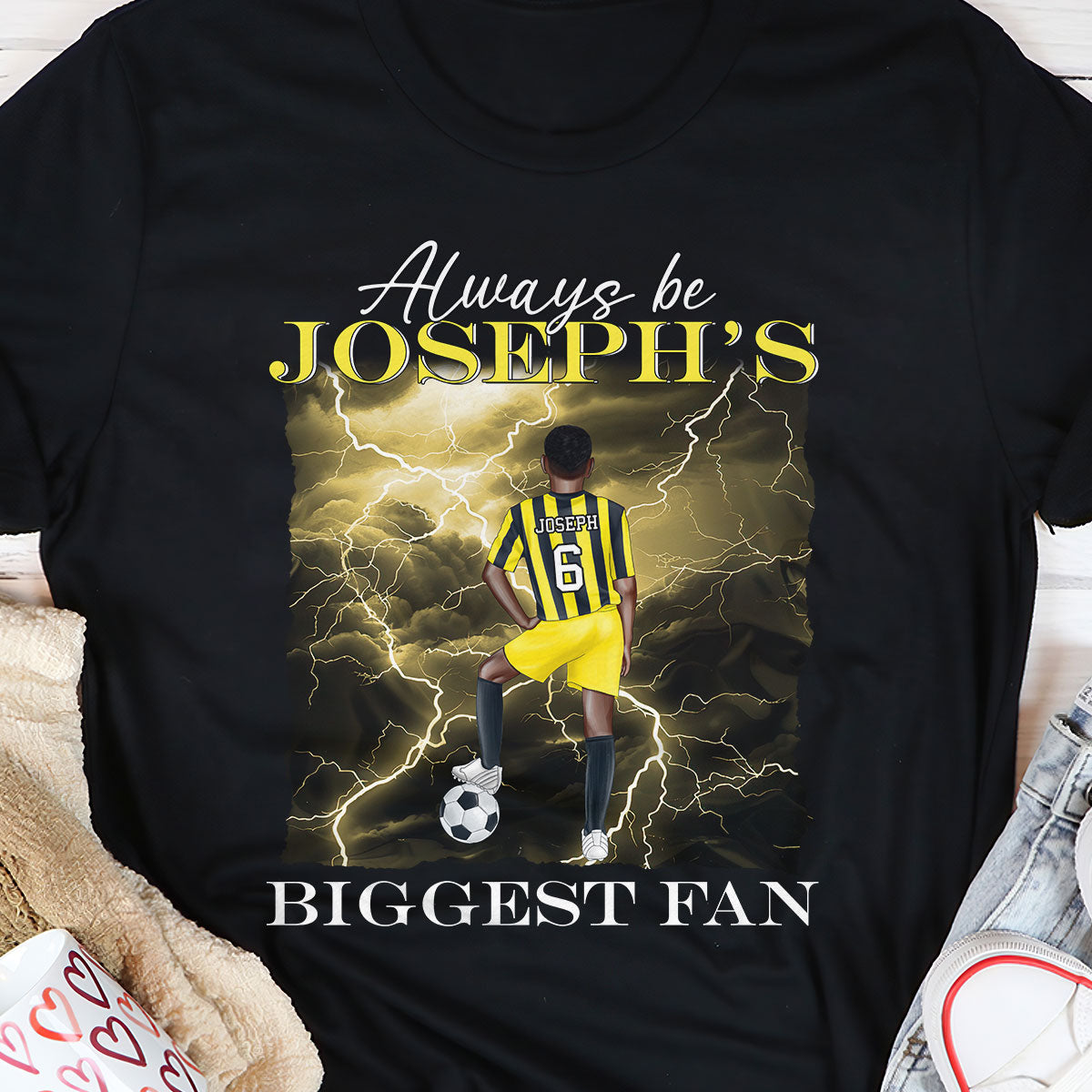 Forever Your Biggest Fan - Personalized T-shirt TC2DTHN51