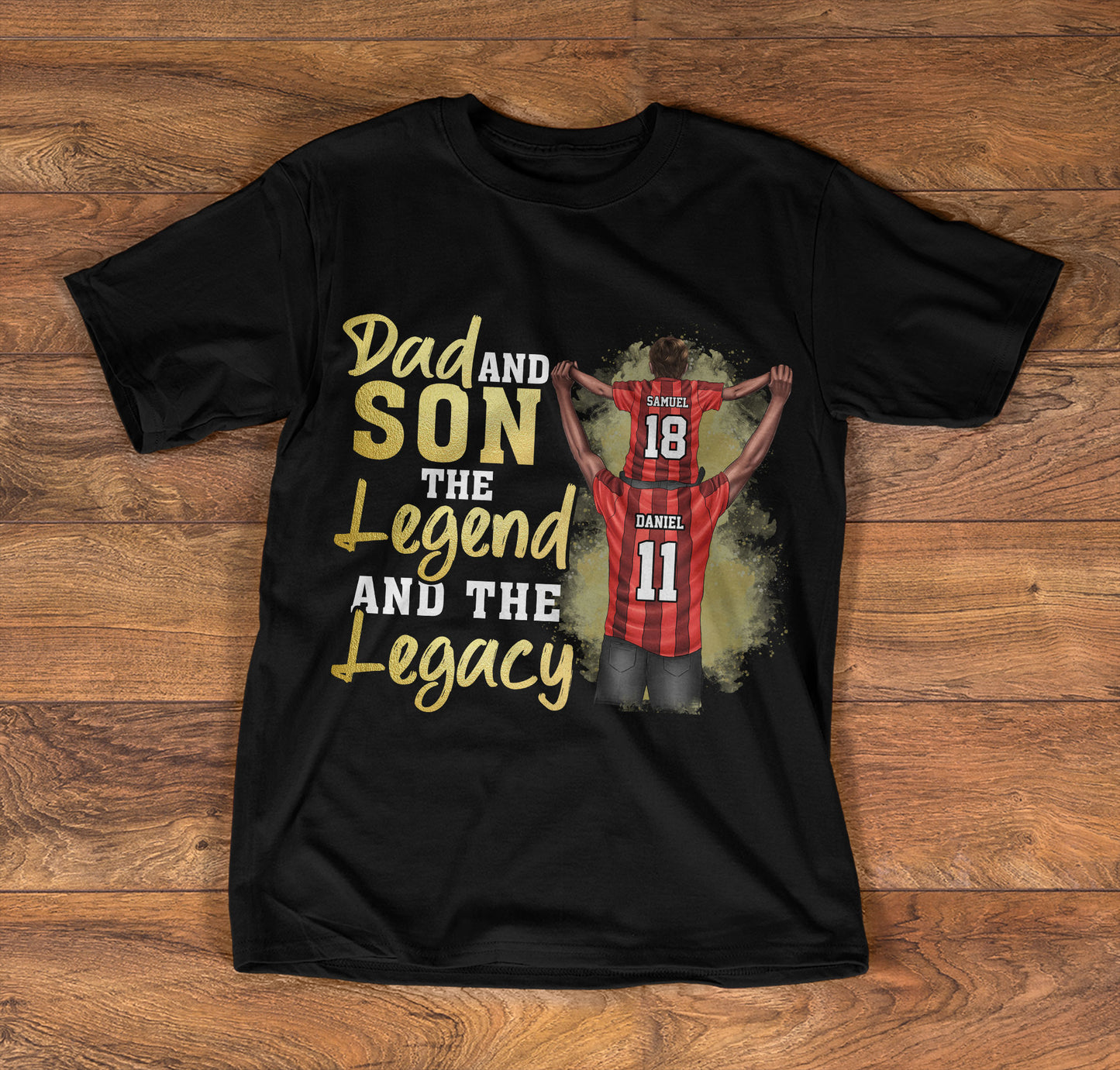 I Will Always Be Your Biggest Fan - Personalized T-shirt TC2DTN70